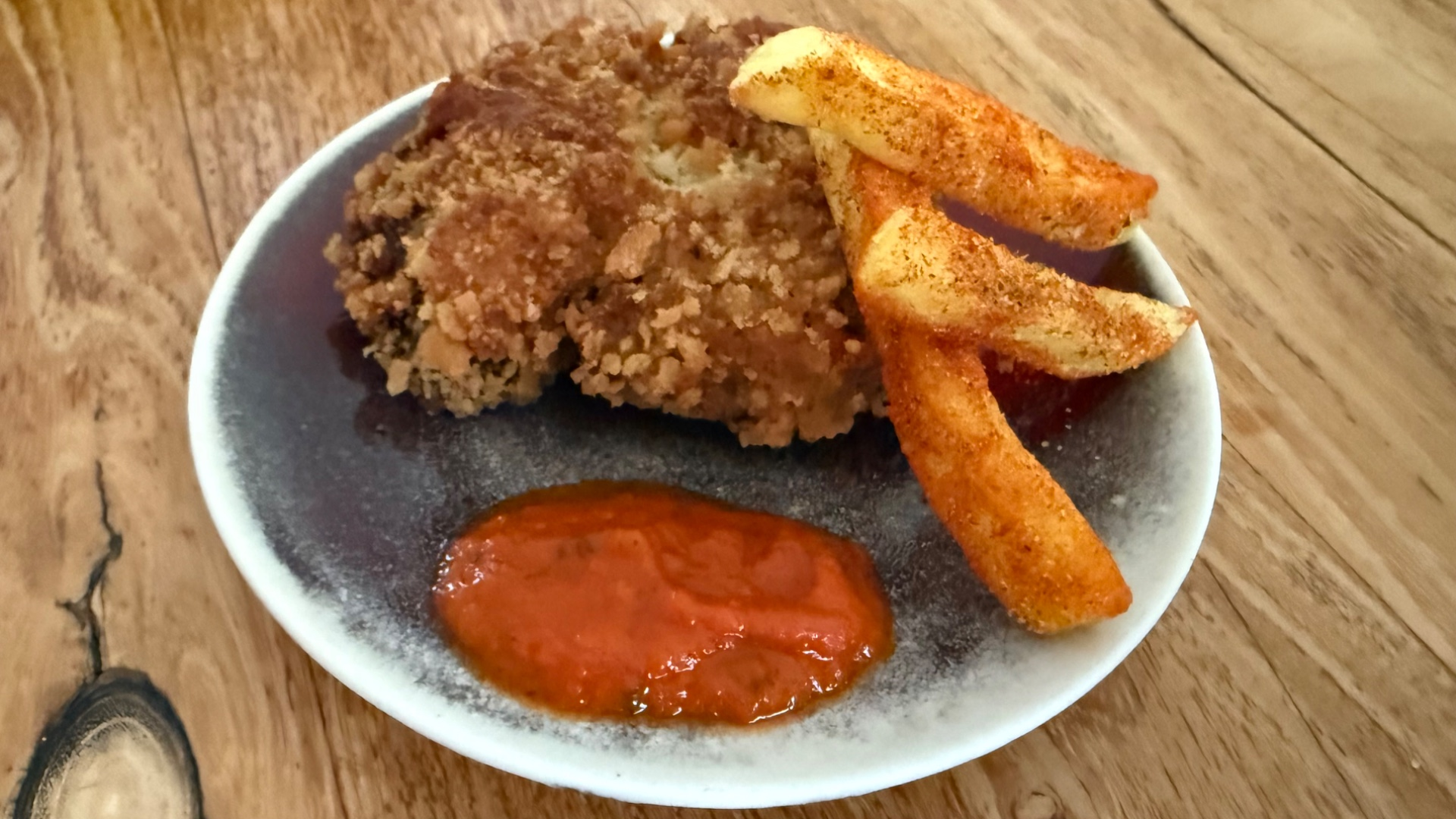 Portobello-Schnitzel mit würziger Marinade